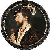 HOLBEIN, Hans the Younger, Portrait of Simon George sf